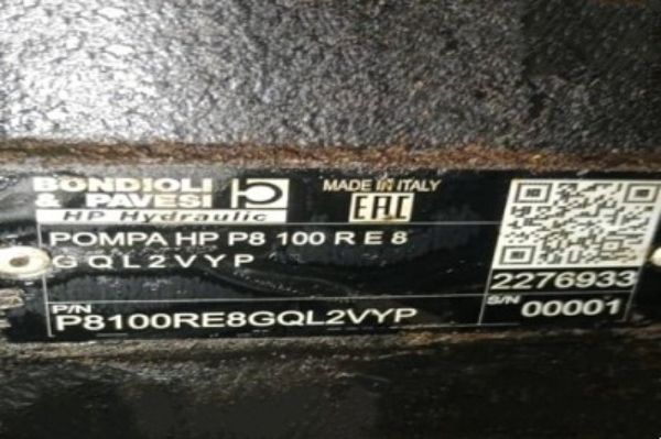 Bondioli＆Pavesi齒輪泵P8100RE8GQL2VYP性能參數(shù)，應(yīng)用說(shuō)明