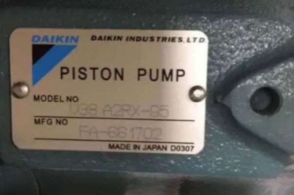 大金油泵V15A2R-95,V38A2RX-95使用說明，配多少轉(zhuǎn)速的電機